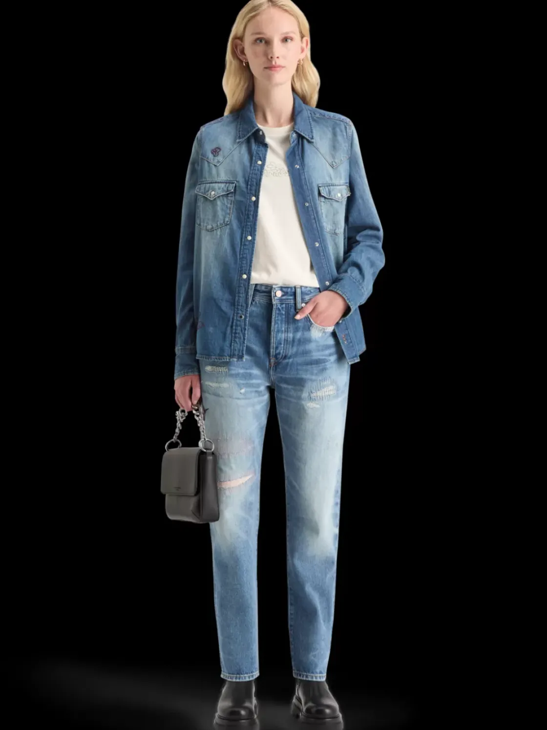 THE BUZZ SLIM BOYFRIEND JEANS -Scotch & Soda Outlet