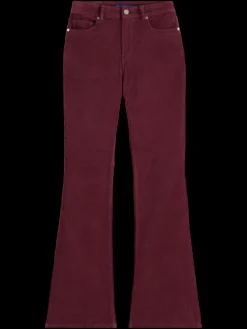 THE CHARM CLASSIC FLARED JEANS IN COLOURED STRETCH CORDUROY-Scotch & Soda Outlet
