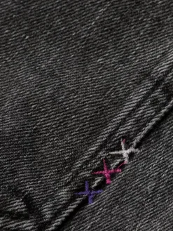 THE RAY 5 POCKET LOW RISE DENIM SHORT - WASHED BLACK-Scotch & Soda Clearance