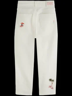 The tide high-rise balloon jeans - beach scene-Scotch & Soda Outlet