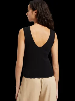 TIE BACK KNITTED TANK-Scotch & Soda Discount