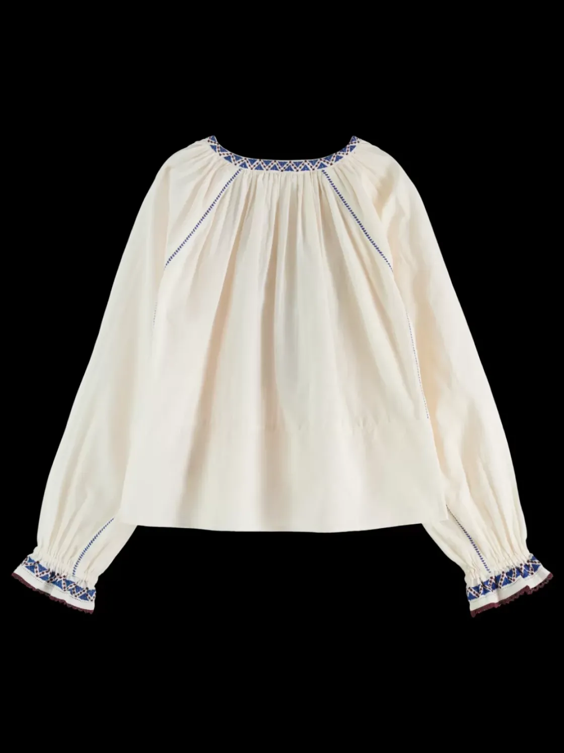 Top with embroidery details-Scotch & Soda New