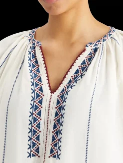 Top with embroidery details-Scotch & Soda New