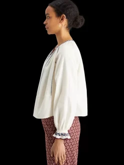 Top with embroidery details-Scotch & Soda New