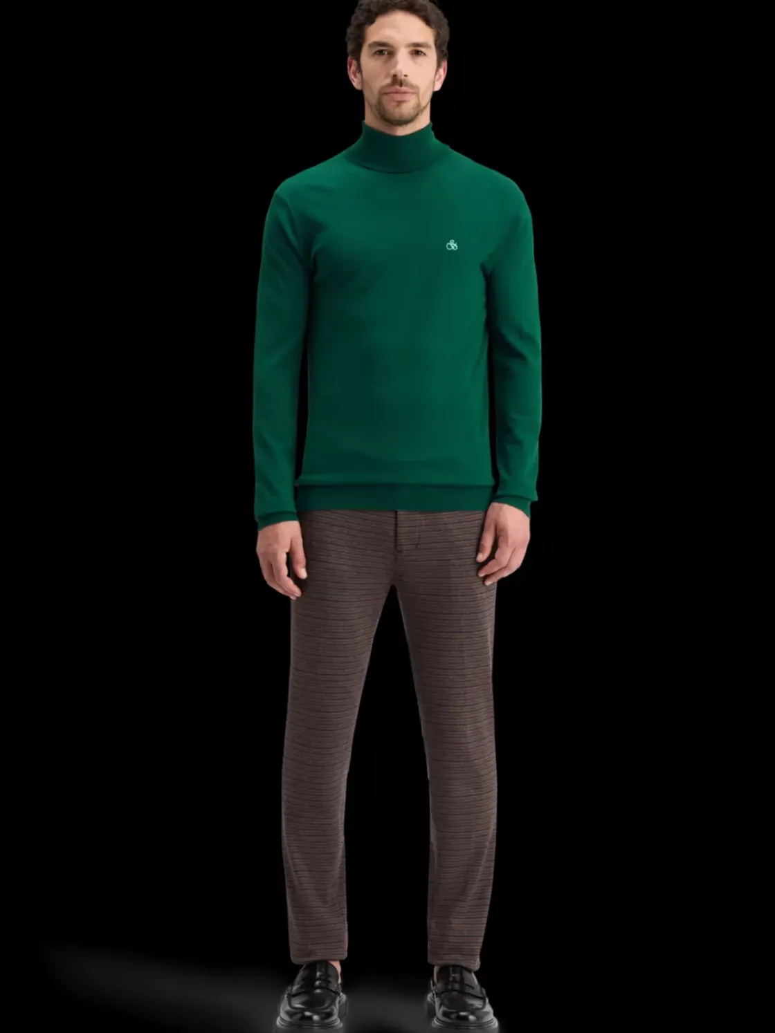 TURTLENECK VISCOSE SWEATER-Scotch & Soda Online