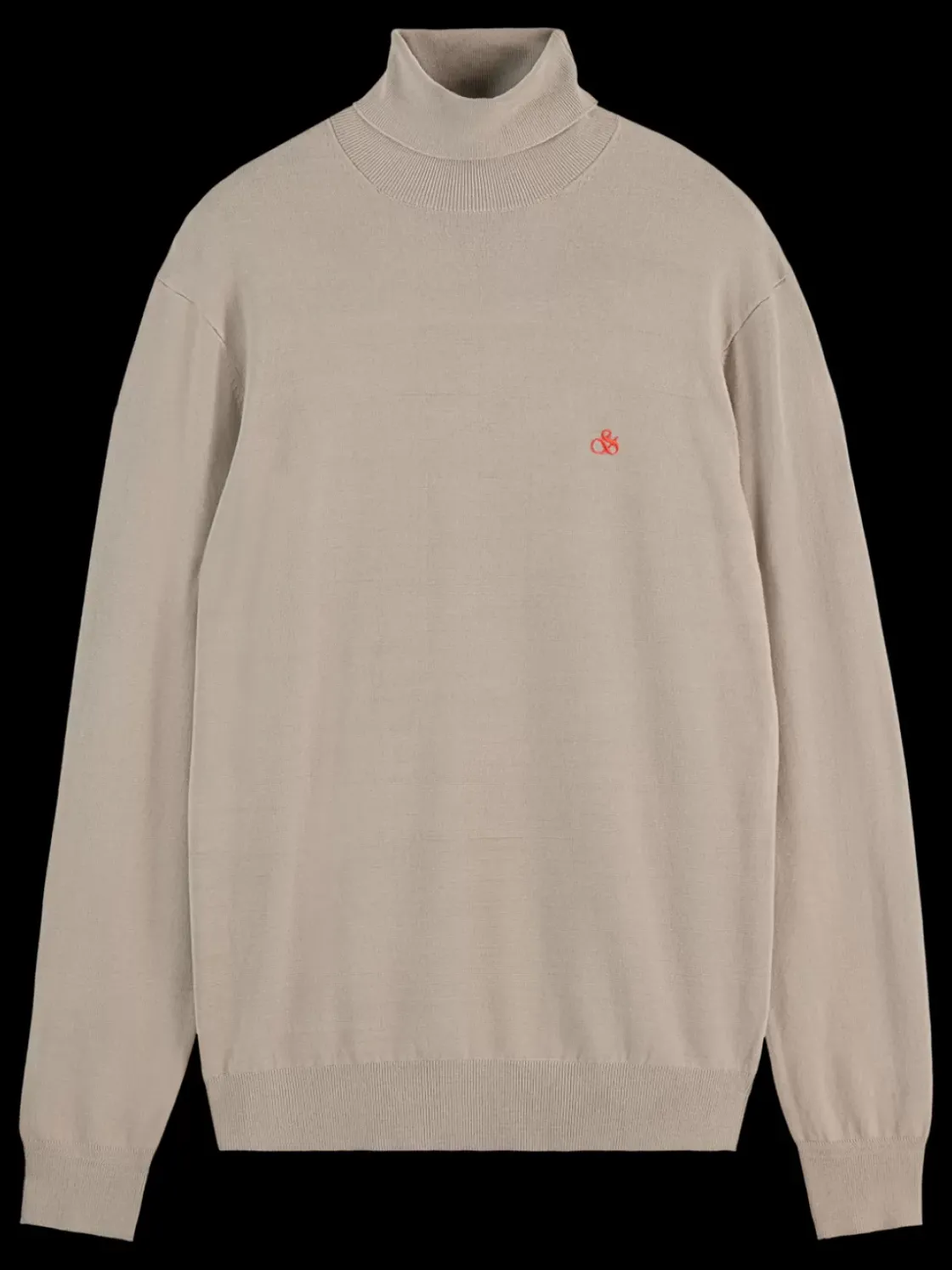 TURTLENECK VISCOSE SWEATER-Scotch & Soda Online