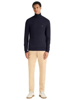 TURTLENECK VISCOSE SWEATER-Scotch & Soda Online