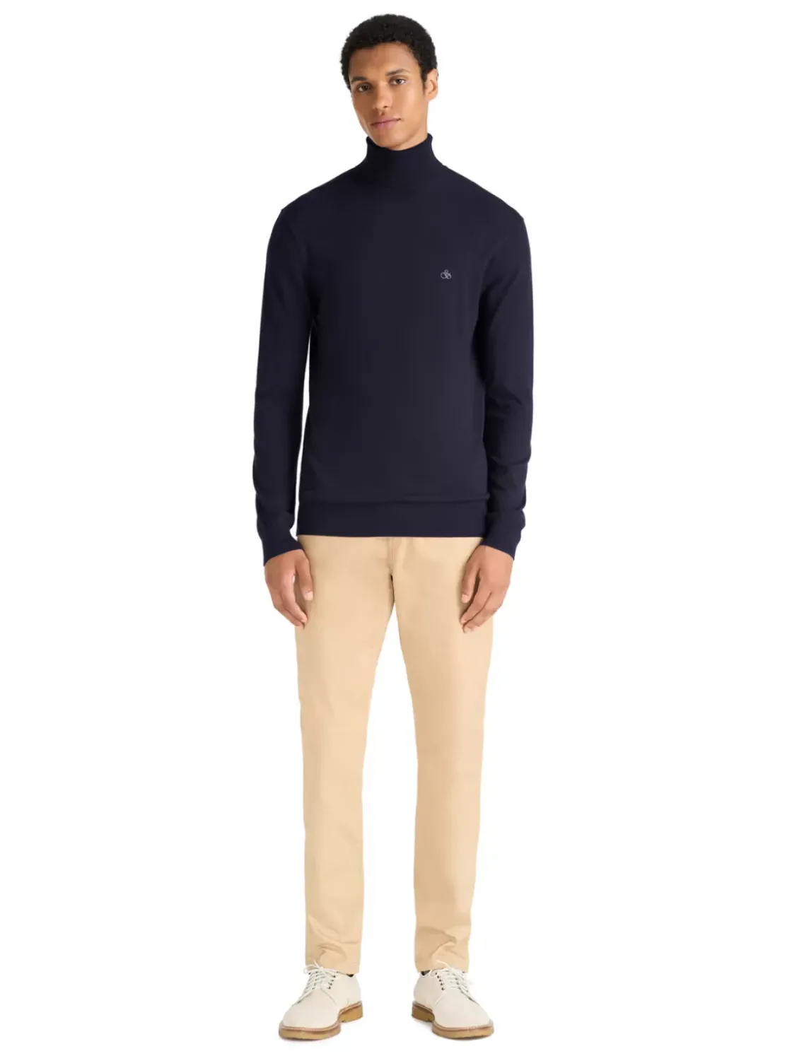 TURTLENECK VISCOSE SWEATER-Scotch & Soda Online