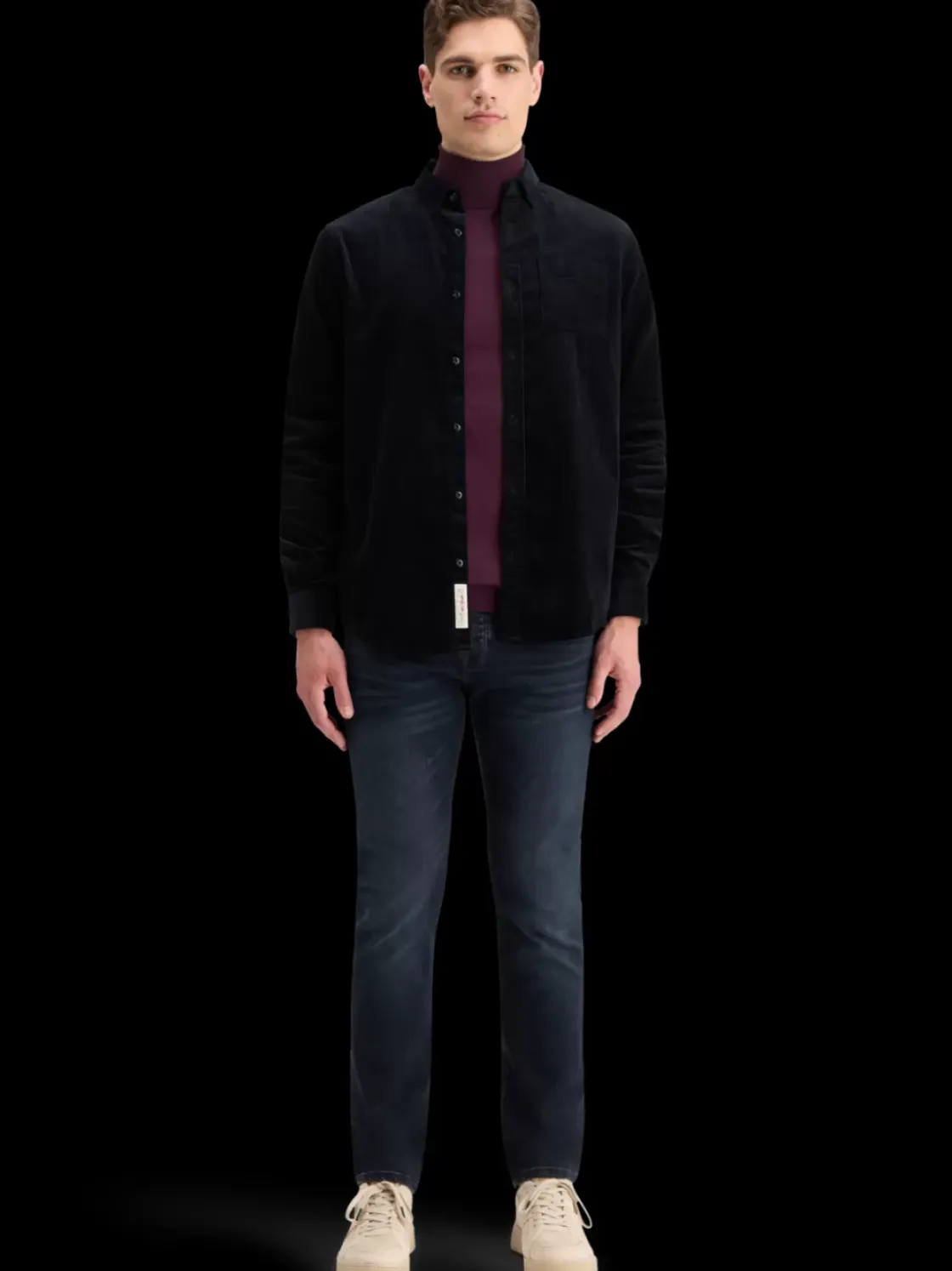 TURTLENECK VISCOSE SWEATER-Scotch & Soda Online