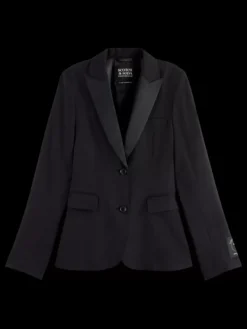 TUXEDO SINGLE BREASTED BLAZER-Scotch & Soda Online