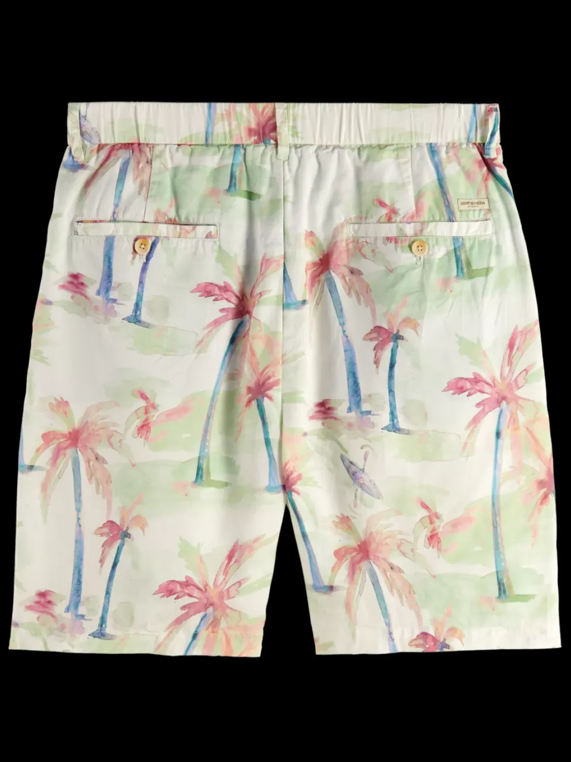 Twilt - printed pleated bermuda shorts-Scotch & Soda Hot