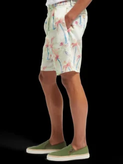 Twilt - printed pleated bermuda shorts-Scotch & Soda Hot