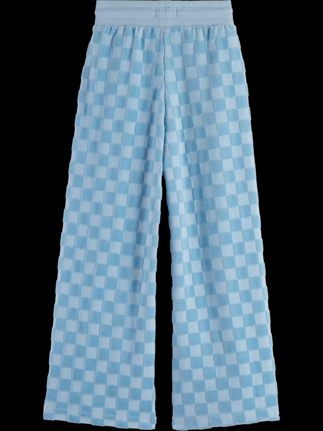 VELOUR CHECKERBOARD JOGGER-Scotch & Soda Clearance