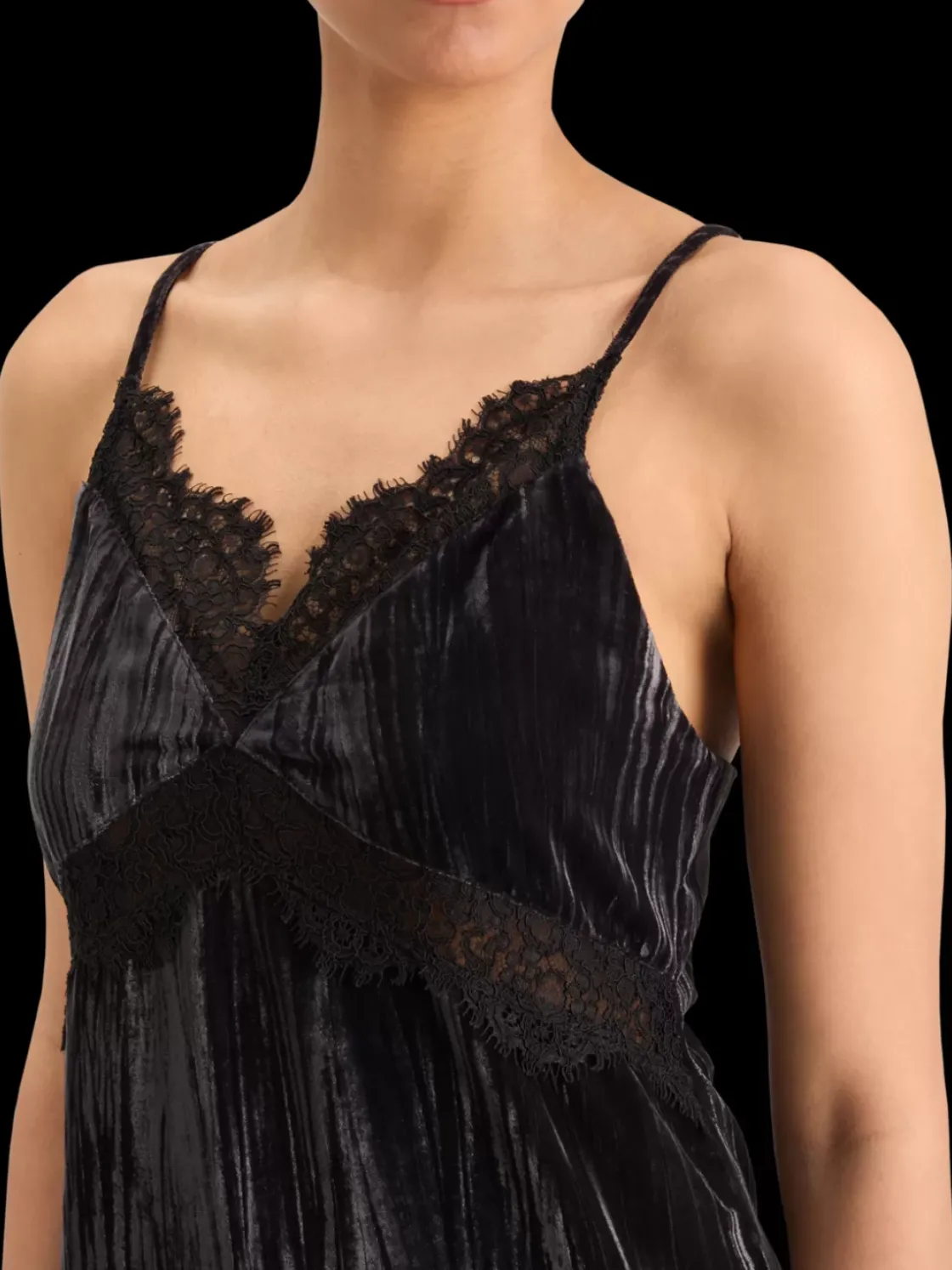 VELVET TANK TOP-Scotch & Soda New