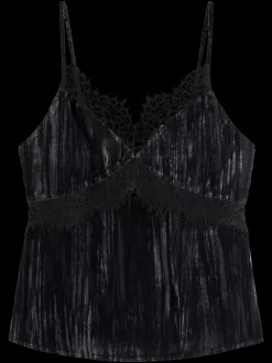 VELVET TANK TOP-Scotch & Soda New