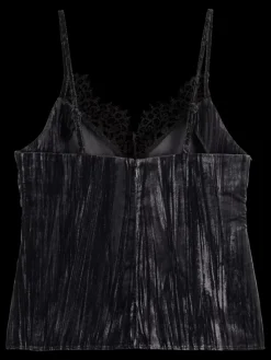 VELVET TANK TOP-Scotch & Soda New