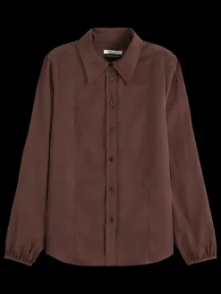 VISCOSE JACQUARD SHIRT-Scotch & Soda Sale