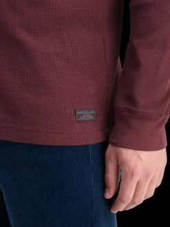 WAFFLE T-SHIRT LS-Scotch & Soda Fashion