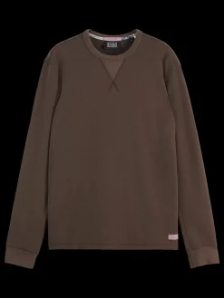 WAFFLE T-SHIRT LS-Scotch & Soda Fashion