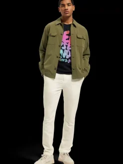 Warren - straight fit twill jogger-Scotch & Soda Fashion