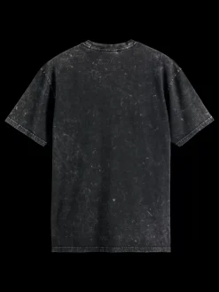 Washed artwork relaxed fit t-shirt-Scotch & Soda Online