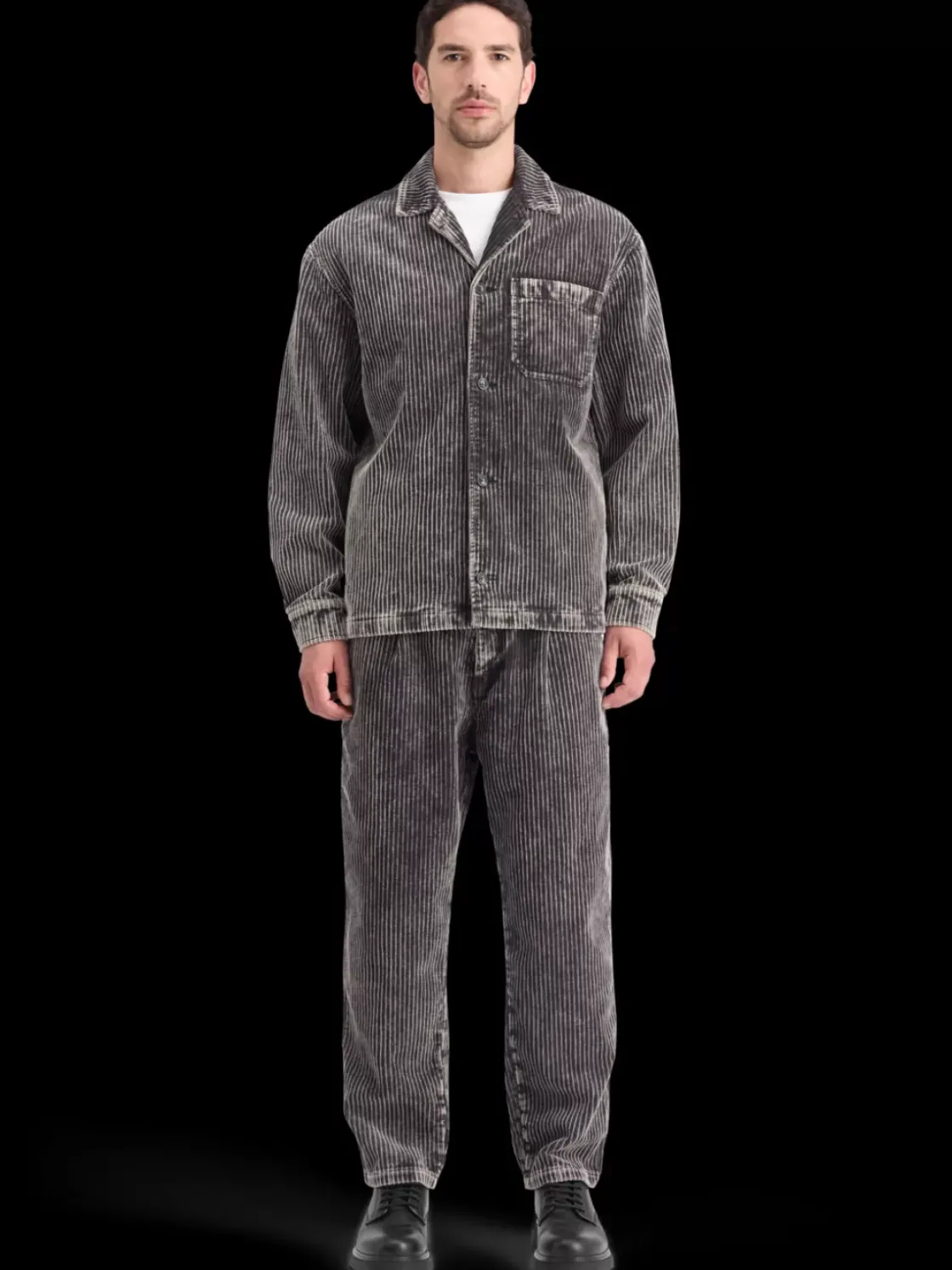 WASHED CORDUROY JACKET WITH DETACHABLE INNER GILET-Scotch & Soda Fashion