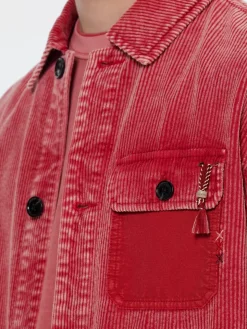 Washed corduroy worker jacket-Scotch & Soda Discount