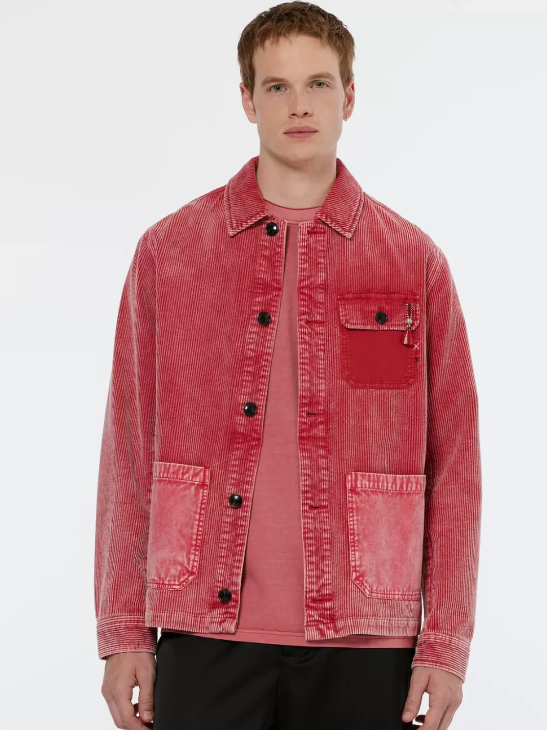 Washed corduroy worker jacket-Scotch & Soda Discount