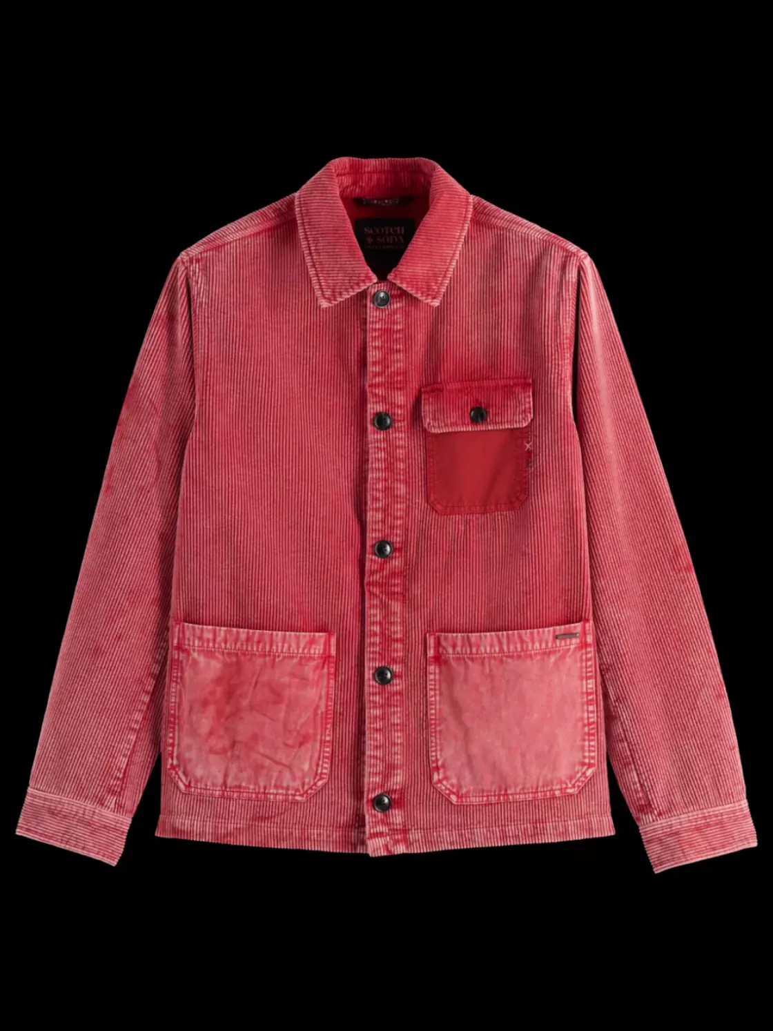 Washed corduroy worker jacket-Scotch & Soda Discount