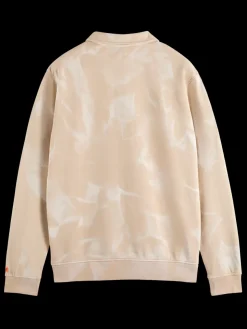 Washed polo collar sweatshirt-Scotch & Soda Discount