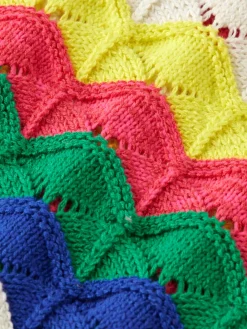 WAVE STITCH KNITTED SHORT SLEEVE PULLOVER-Scotch & Soda New