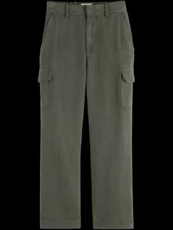 WIDE LEG LYOCELL CARGO PANT-Scotch & Soda Discount