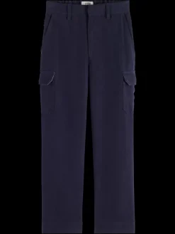 WIDE LEG LYOCELL CARGO PANT-Scotch & Soda Discount