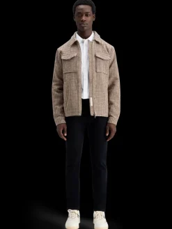 Wool blend zip-thru overshirt-Scotch & Soda Hot