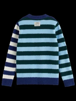 YARN-DYED STRIPED SOFT YARN PULLOVER-Scotch & Soda Discount
